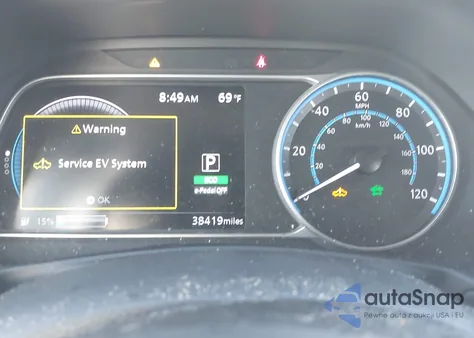 2021 Nissan Leaf Sv 40 Kwh from USA, damaged, VIN 1N4AZ1CV3MC556353